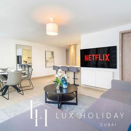 Lux Contemporary Suite With Full Marina View 6 Dubái Exterior foto