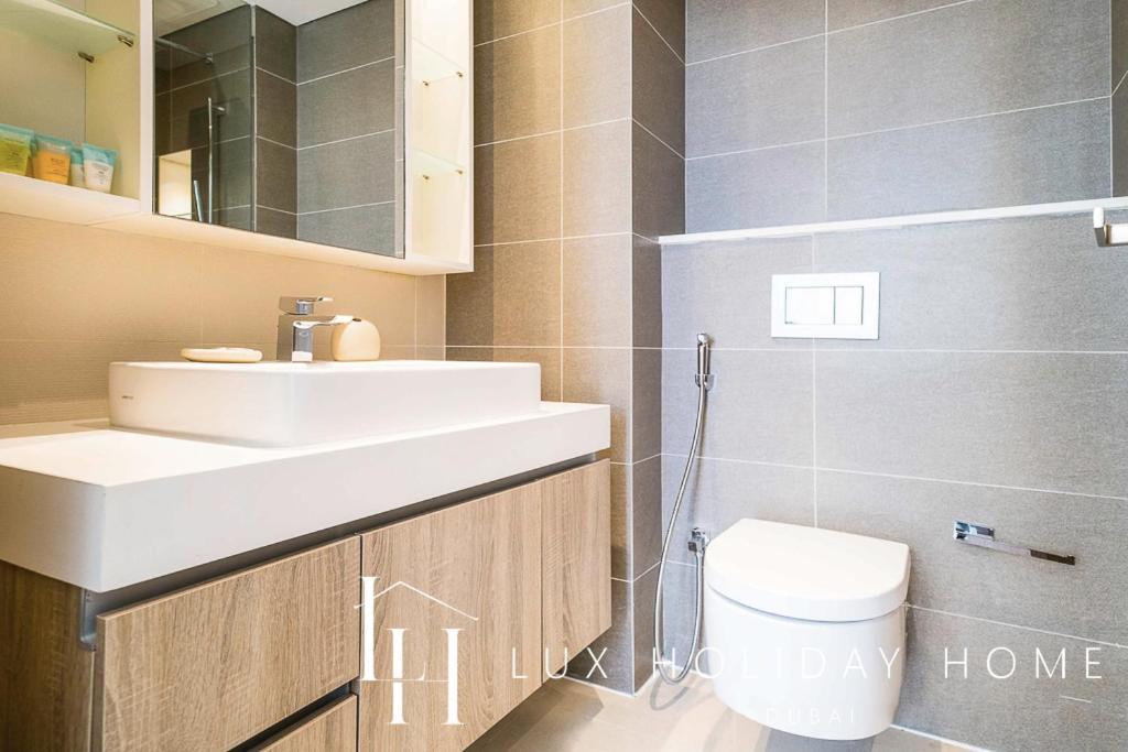 Lux Contemporary Suite With Full Marina View 6 Dubái Exterior foto